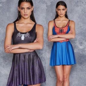 Spider-Man vs venom reversible dress